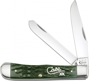 Case CA10123 Hunter Green Trapper Tru-Sharp 4 1-8