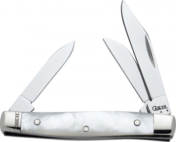 Case CA11919 Small Stockman Mother Of Pearl 8333SS