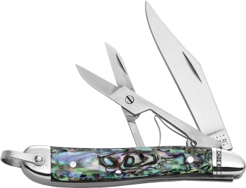 Case CA12004 Peanut KnifeBailClip Blade Scissors