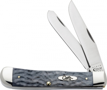 Case 6254SS Gray Bone Trapper Knife CA13010 4oz