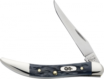 Case Small Texas Toothpick Jigged Gray CA13012 3In