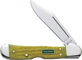 John Deere Yellow Mini Copperlock CA15705 Corn Cob Jigged
