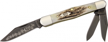 Case Whittler Vintage Stag V5383WHSS 3 1-2 Closed CA17113