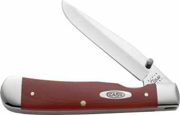 Case Trapperlock Red G-10 4 1-8 Tru-Sharp Thumbstud CA17163