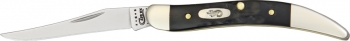 Case Small Texas Toothpick Rough Black Gum Fuddy CA18223