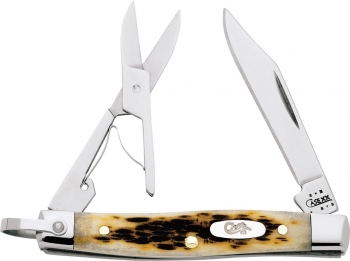 Case Case Pen Knife w-Scissors Knives CA258