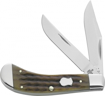Case Saddlehorn Second Cut Antique Bone Knife 2oz CA25804