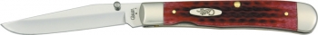 Case TrapperLock Old Red Pocket Worn 6154LSS 4 1-8  CA2743