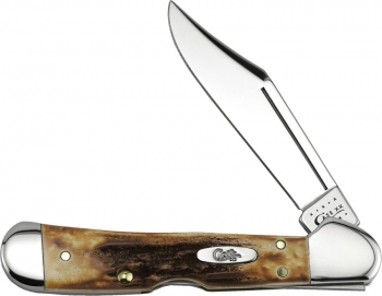 Case Mini Copperlock Genuine Stag Handle 51749L SS CA276