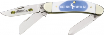 Case Colt Sowbelly Blue-White Knives 47486