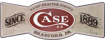 Case Bowtie Tin Sign Knives CA50125