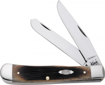 Case Case Trapper Dark Molasses. Knives CA52840