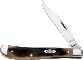 Case Case Slimline Trapper Molasses Knives CA52846