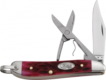 Case Case Peanut Magenta Bone. Knives CA60431