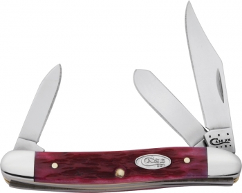 Case Case Med Stockman Magenta. Knives CA60432