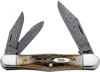 Case Case Raindrop Damascus Knives CA6092