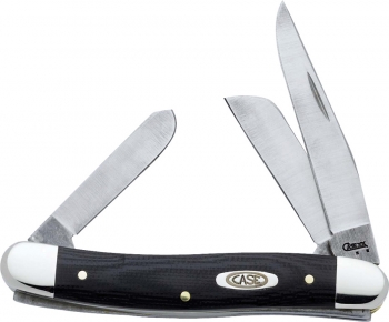 Case Medium Stockman Black G10 10318 SS As Ground CA6234