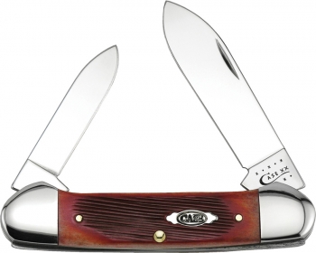 Case Case Canoe Red Barnboard. Knives CA6595