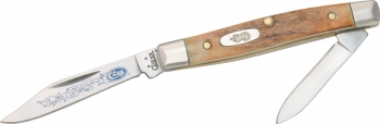 Case Case Pen Knife Blue Scroll. Knives CA8341