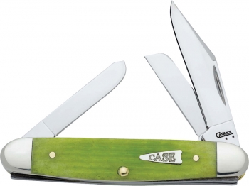 Case Case Medium Stockman Key Lime Knives CA9112