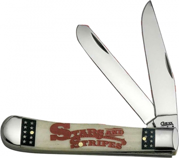 Case Case Stars & Stripes Trapper. Knives CA9115