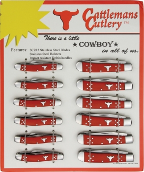 Cattlemens Barangus Display Board Knives CC0050RDT