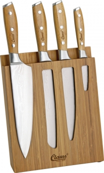 Clauss Damascus Kitchen Knife Set Knives CL18520