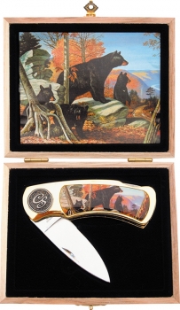 China China Black Bear Gift Set. Knives CN6006