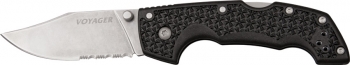 Cold Steel Medium Voyager Clip Serr knives 29TMCH