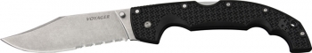 Cold Steel Extra Large Voyager Clip Serr knives 29TXCH