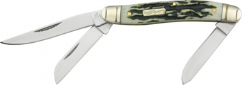 Colt Stockman Black Stag Bone Knives CT243