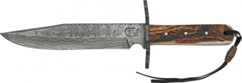 Colt Damascus Hunter Knives CT278