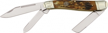 Colt Stockman Brown Stag Bone Knives CT322