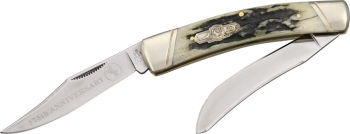 Colt Muskrat Brown Stag Bone Knives CT331A