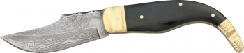 Damascus Damascus Navaja Folder. knives DM1004HR