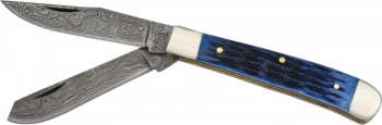 Damascus Trapper knives DM1021