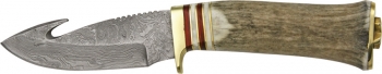 Damascus Guthook Hunter knives DM1047