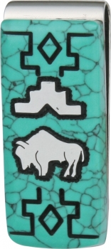 David Yellowhorse David Yellowhorse Money Clip. Knives DY4011