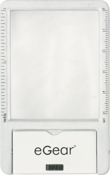 Essential Gear eGear Card Magnifier with LED. EG340