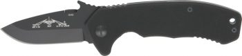 Emerson Snubby CQC-14 BT Black Coated Plain Edge EK1902