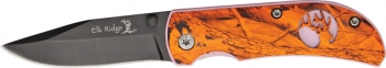 Elk Ridge Linerlock Orange knives ER120OC