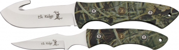 Elk Ridge Guthook Combo Set Camo knives ER250CA