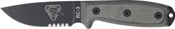 ESEE Model 3 Part Serrated knives ES3SMMB