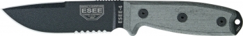 ESEE Model 4 Part Serrated knives ES4SCP