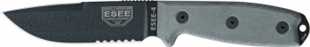 ESEE Model 4 Part Serrated knives ES4SCPMB