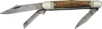 Fox-N-Hound Fox-N-Hound Damascus Whittler. knives FH617
