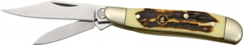 Frost Lucky 7 Peanut Im. Stag Knives FL7107IS