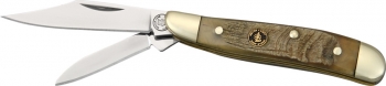 Frost Lucky 7 Peanut Rams Horn Knives FL7107RH