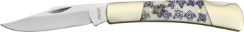 Frost Masonic Barracuda Lockback Knives FMAS100WB