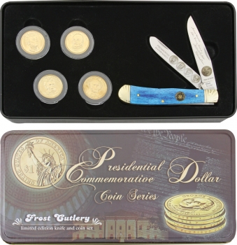 Frost Frost Presidential Gold Dollar Knives FSETPRES08